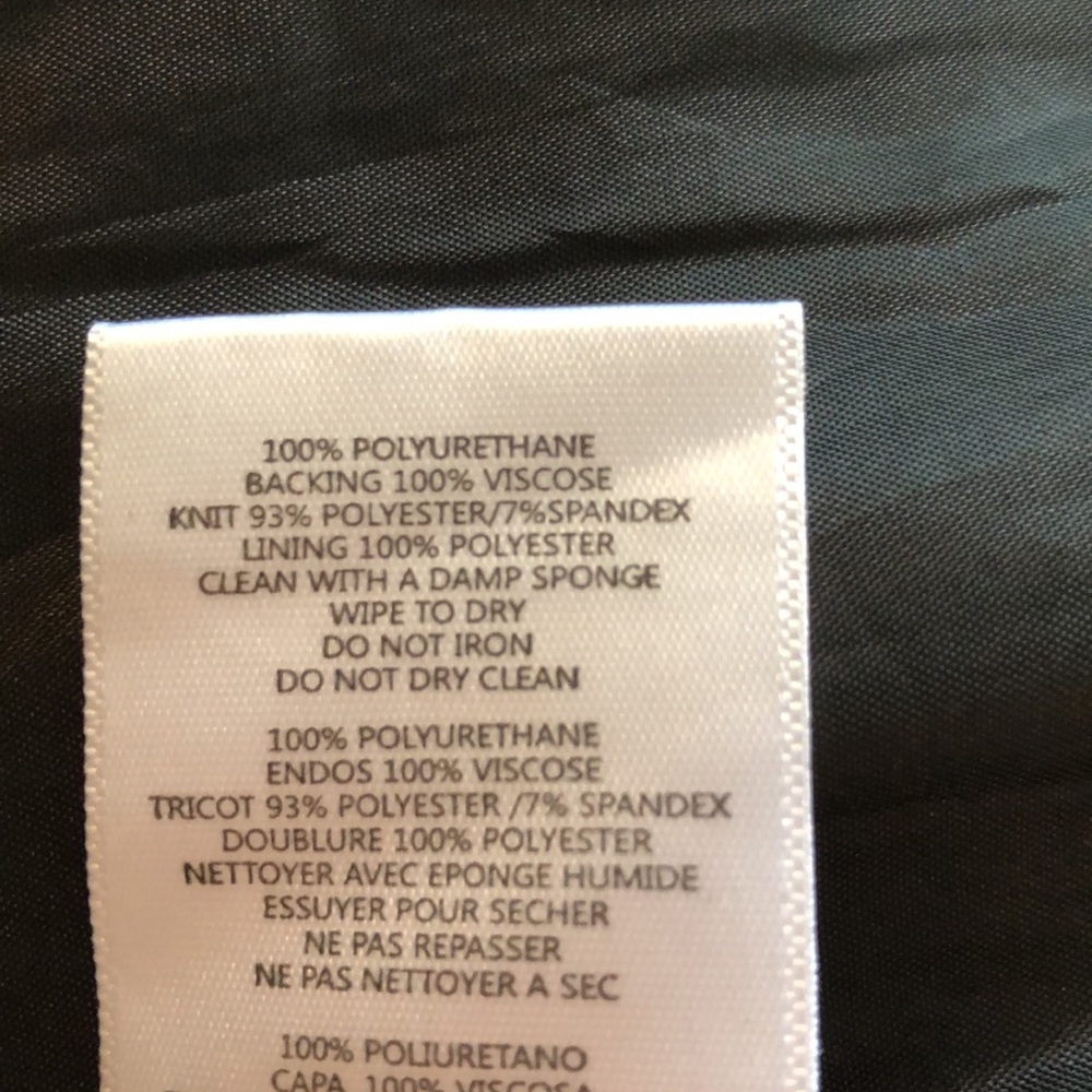 Vegan Leather Jacket - Picture 7 of 7